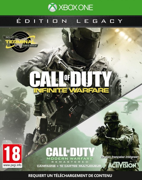 Jaquette Call of Duty Modern Warfare Remastered