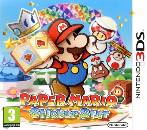 Jaquette Paper Mario Sticker Star