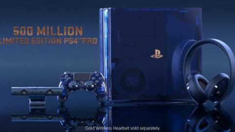 Une PS4 Pro Edition Limitée pour fêter les 500 millions de PlayStation