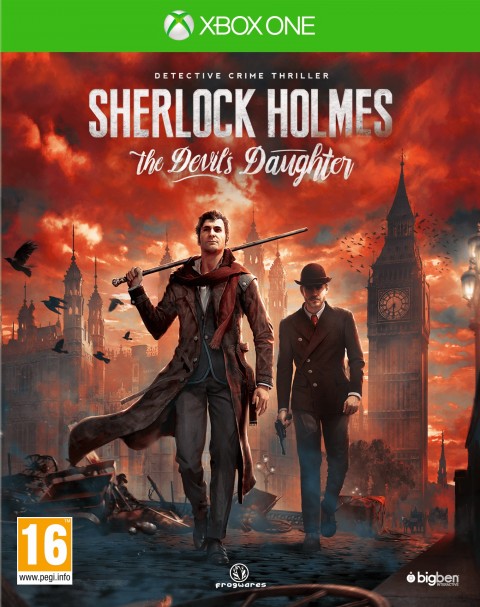 Jaquette Sherlock Holmes : The Devil’s Daughter