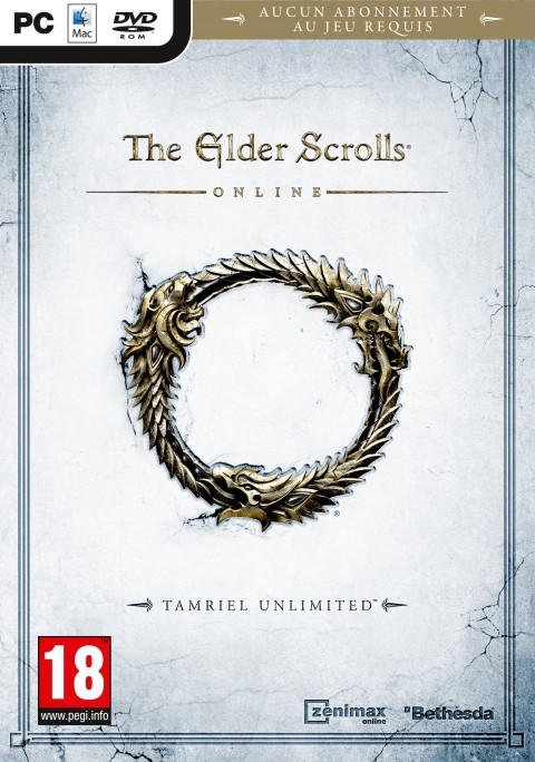 Jaquette The Elder Scrolls Online: Tamriel Unlimited