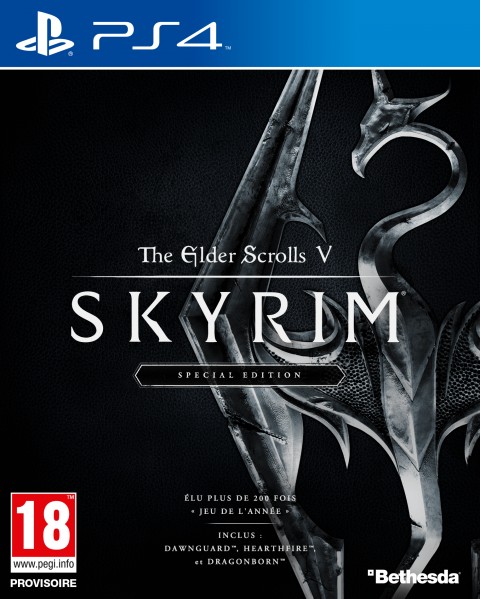 Jaquette The Elder Scrolls V : Skyrim Special Edition