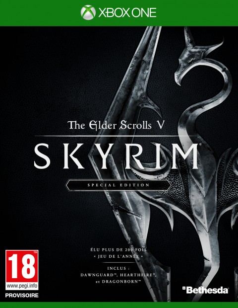 Jaquette The Elder Scrolls V : Skyrim Special Edition