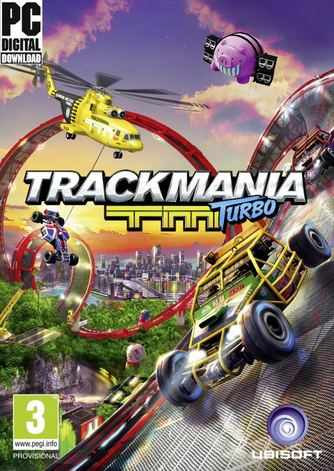 Jaquette Trackmania Turbo