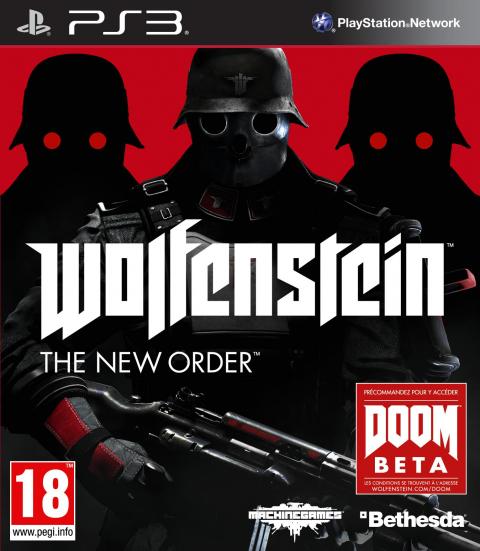 Jaquette Wolfenstein : The New Order