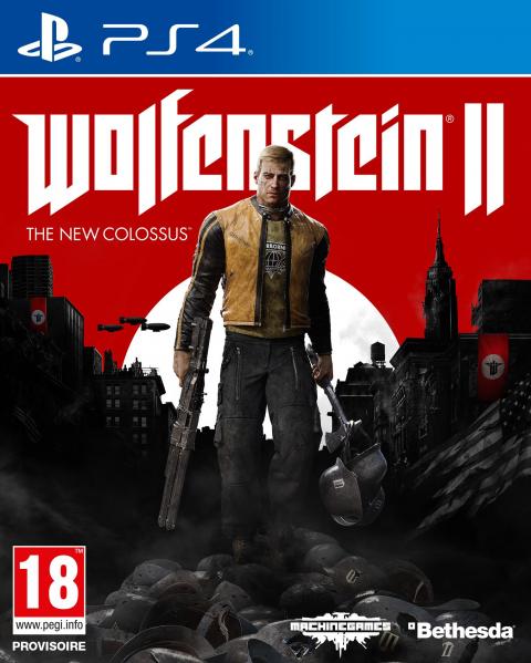 Jaquette Wolfenstein II : The New Colossus