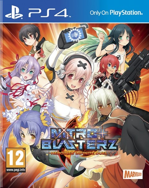 Jaquette Nitroplus Blasterz: Heroines Infinite Duel