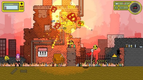 Nuclear Golf vise la PS4 et la PSVita