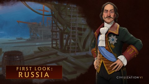Pierre le Grand dirigera la Russie dans Sid Meier’s Civilization VI