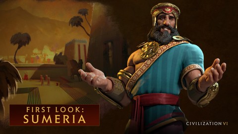 Gilgamesh leader des Sumériens dans Civilization VI