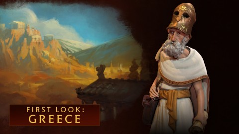 Périclès à la tête de la Grèce dans Sid Meier’s Civilization VI