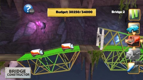 Bridge Constructor fait un pont d'or à la PSVita