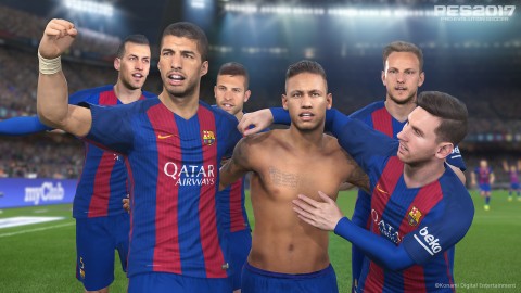 PES 2017 signe un partenariat avec le FC Barcelone