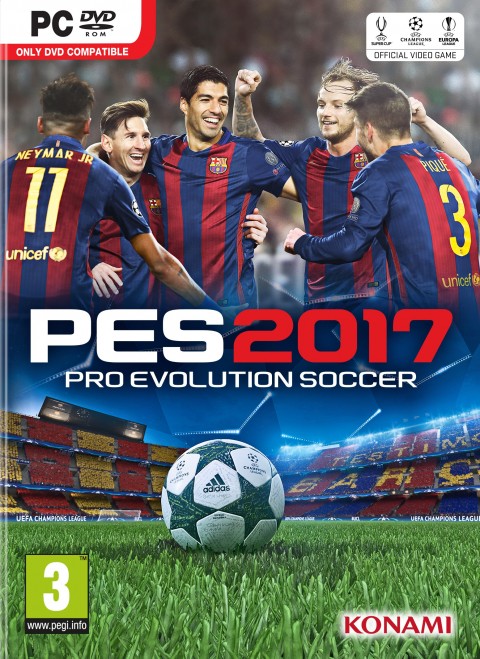 Jaquette Pro Evolution Soccer 2017