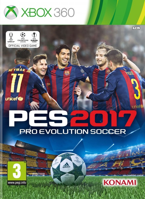 Jaquette Pro Evolution Soccer 2017