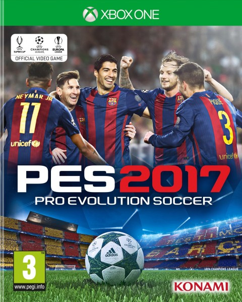 Jaquette Pro Evolution Soccer 2017