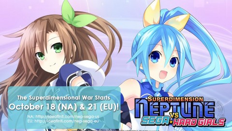 Superdimension Neptune VS Sega Hard Girls daté en Europe sur PS Vita