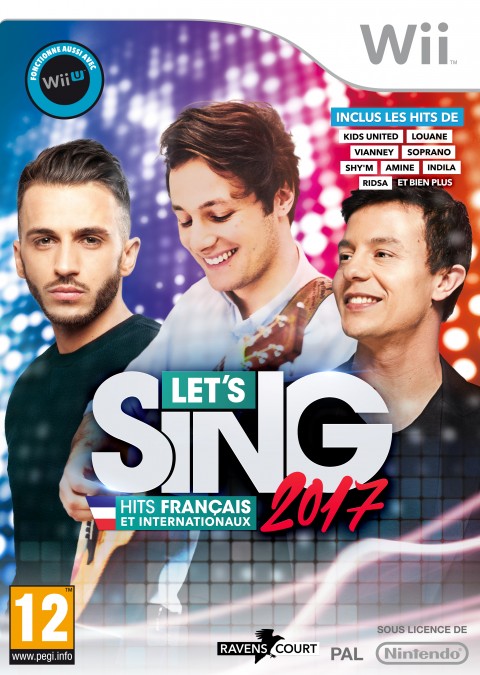 Jaquette Let's Sing 2017 : Hits Français et Internationaux