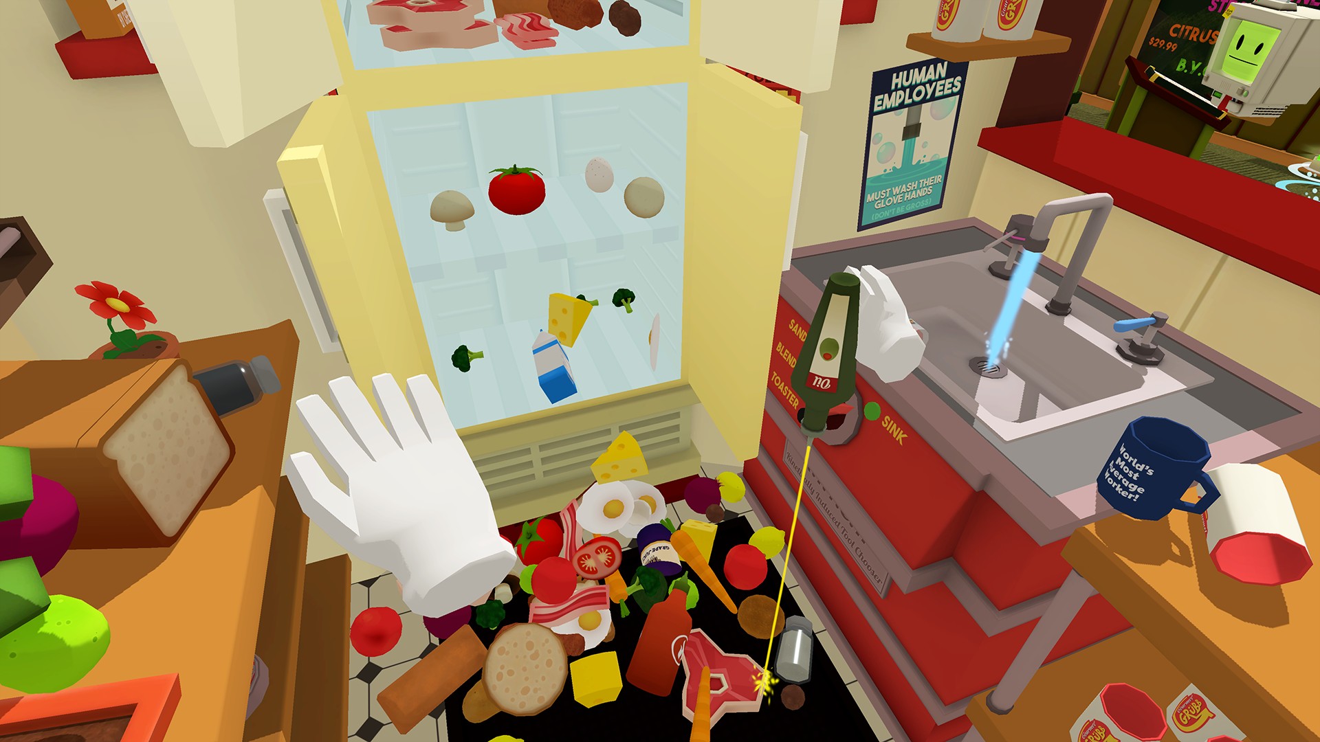 Script game simulator. Джоб симулятор вр. вр симулятор работника. vr игра job simulator. симулятор продавца в магазине.