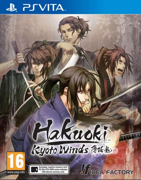 Jaquette Hakuoki : Kyoto Winds