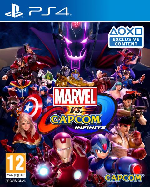 Jaquette Marvel vs. Capcom : Infinite