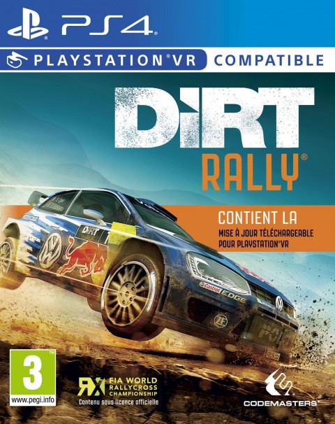 Jaquette Dirt Rally VR