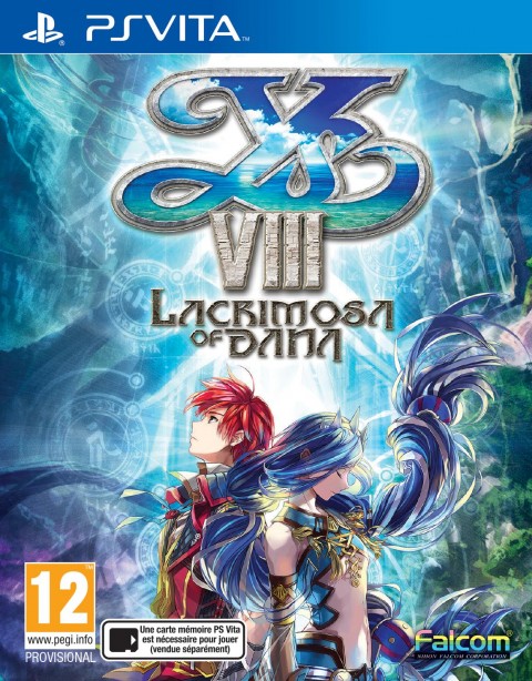 Jaquette Ys VIII : Lacrimosa of Dana