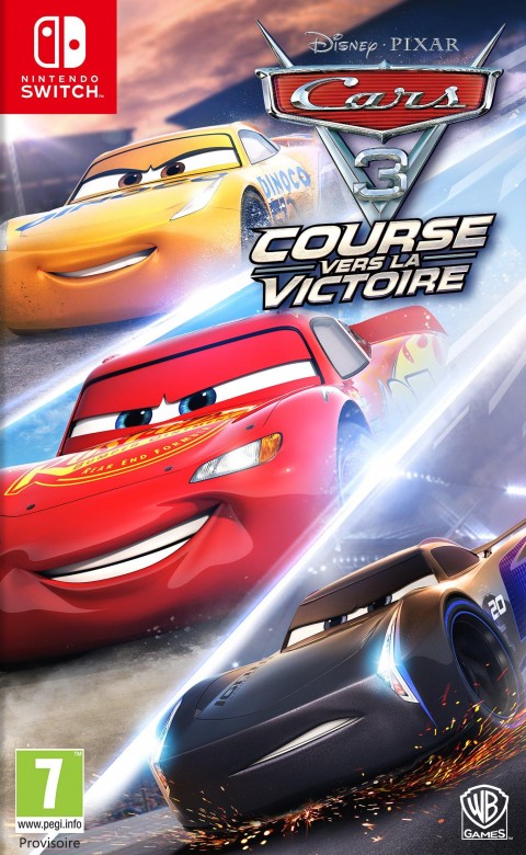 Jaquette Cars 3 : Course vers la victoire