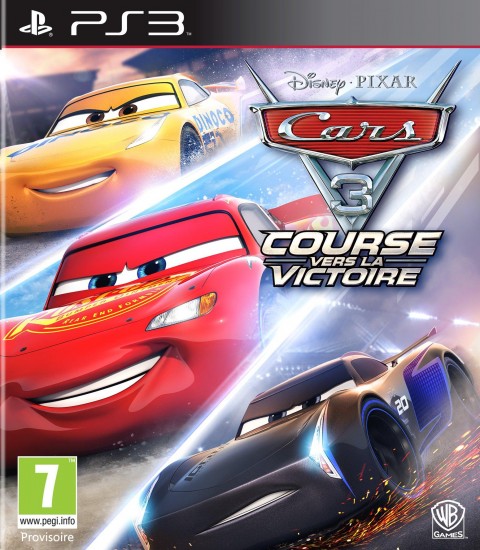 Jaquette Cars 3 : Course vers la victoire