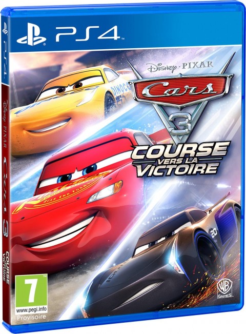 Jaquette Cars 3 : Course vers la victoire