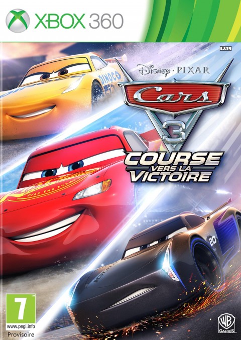 Jaquette Cars 3 : Course vers la victoire