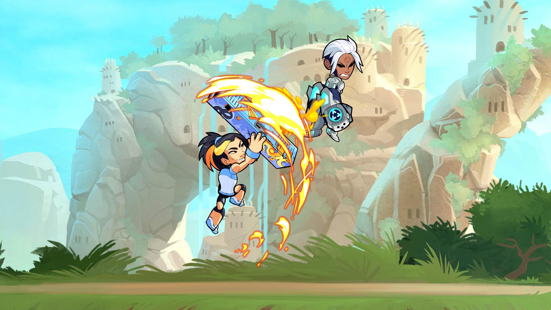 Цветовая схема brawlhalla