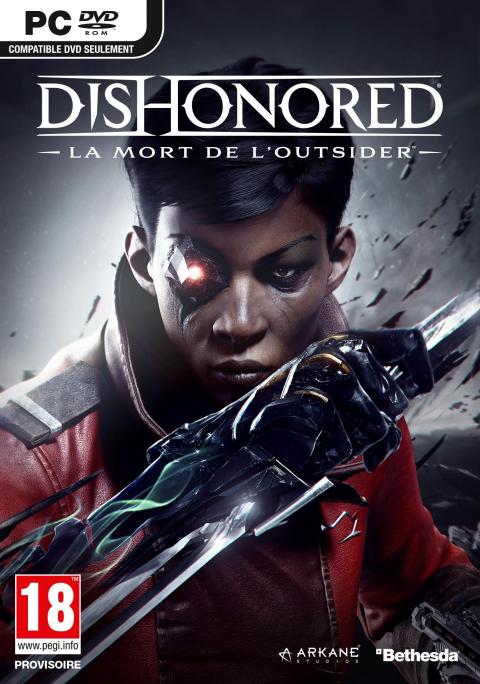 Jaquette Dishonored : Death of the Outsider