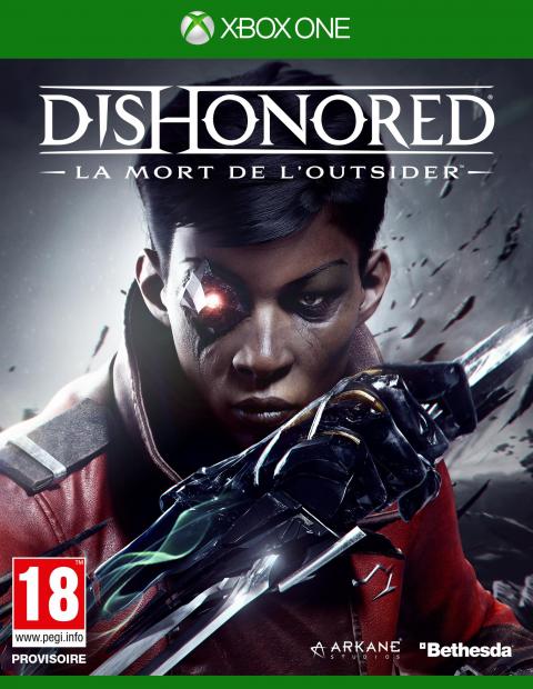 Jaquette Dishonored : Death of the Outsider