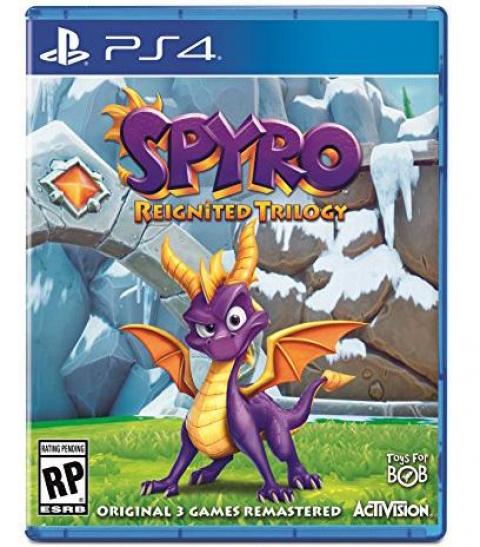 Jaquette Spyro Reignited Trilogy