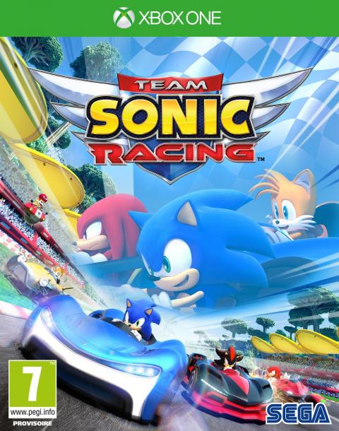 Jaquette Team Sonic Racing