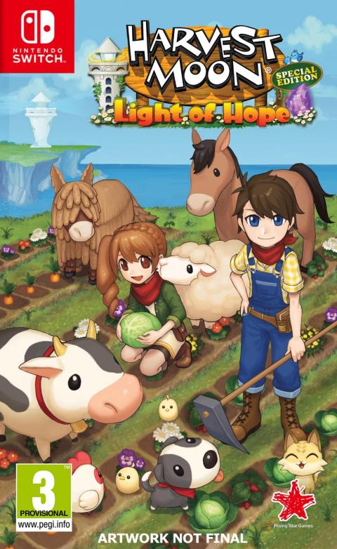 Jaquette Harvest Moon : Lumière d’Espoir