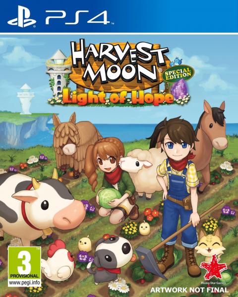 Jaquette Harvest Moon : Lumière d’Espoir