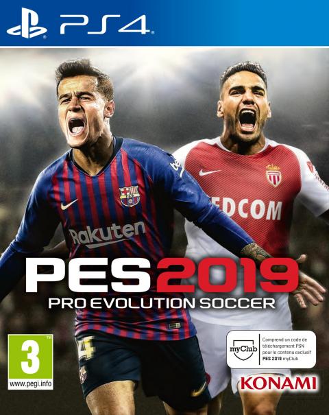 Jaquette Pro Evolution Soccer 2019