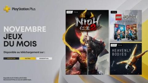 PlayStation Plus : les jeux offerts en novembre sont connus