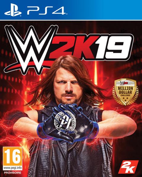 Jaquette WWE 2K19