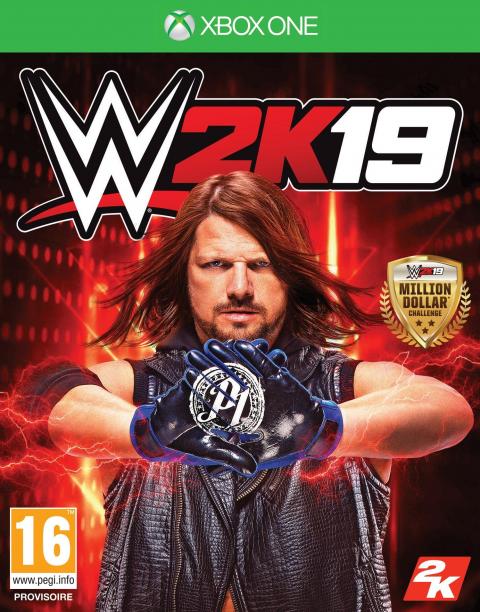 Jaquette WWE 2K19