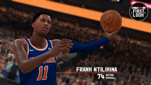 Frank Ntilikina nommé ambassadeur de NBA 2K19 en France