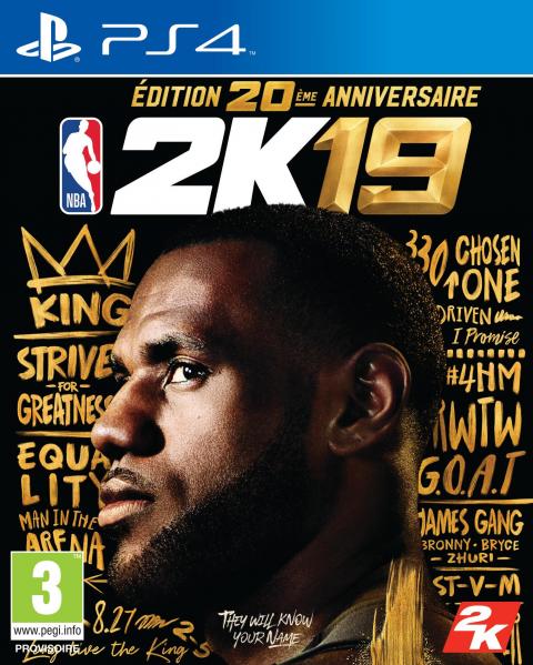 Jaquette NBA 2K19