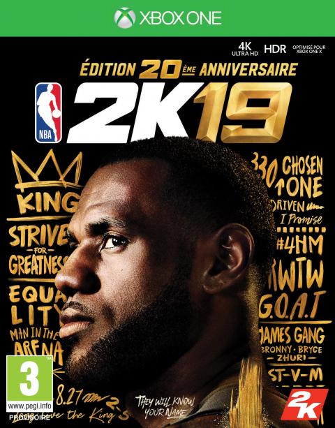 Jaquette NBA 2K19