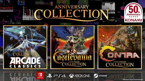 Konami fête ses 50 ans avec des collections Contra, Castlevania et Arcade