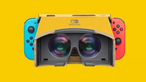 La réalité virtuelle sur Switch avec le Nintendo Labo : kit VR