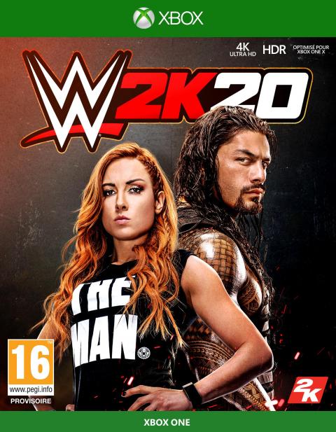 Jaquette WWE 2K20