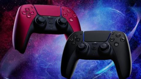 DualSense : en rouge et noir (air connu)