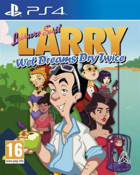 Jaquette Leisure Suit Larry : Wet Dreams Dry Twice